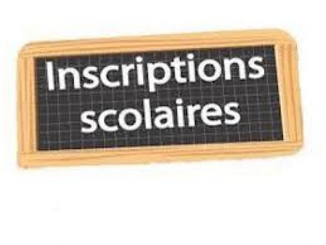 INSCRIPTIONS SCOLAIRE