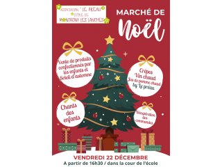 flyer marche de noel
